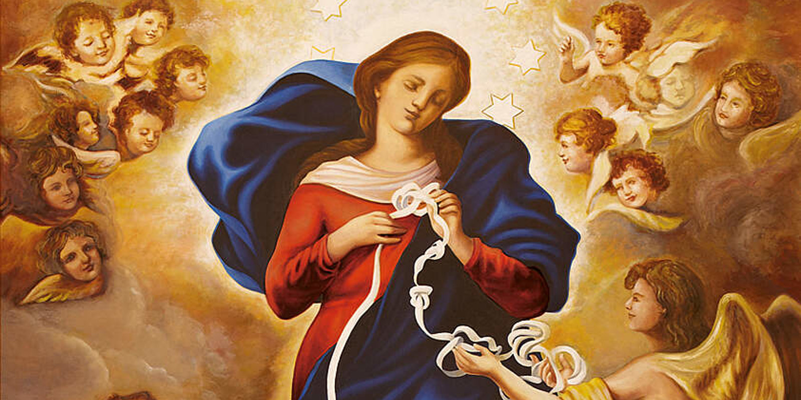 Participez à la neuvaine à Marie qui défait les nœuds