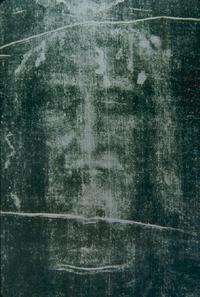 Saint Suaire de Turin, visage (wikipedia.org CC-BY-SA)