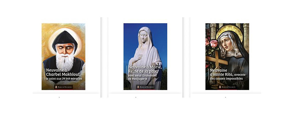 Trois nouveaux livrets de neuvaines à ne pas louper !