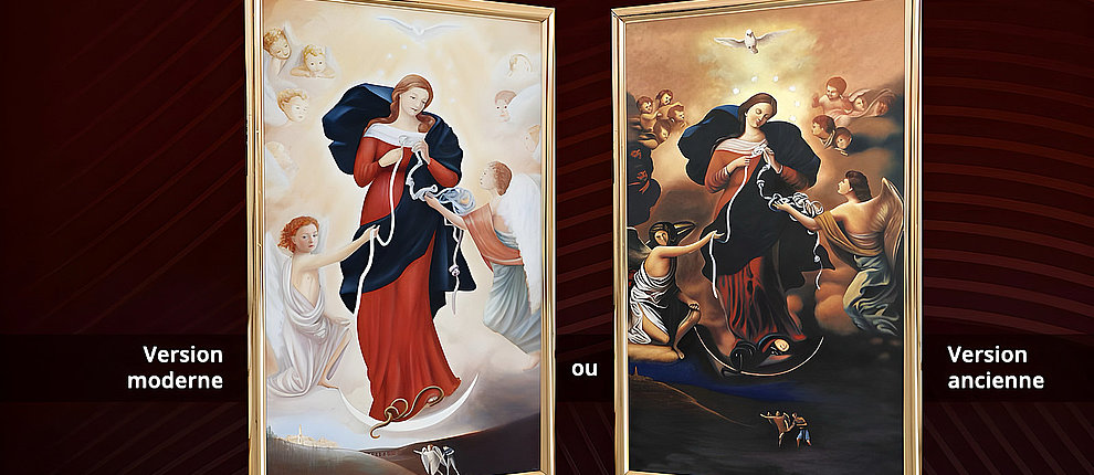 Offrez à votre communauté un tableau de Marie qui défait les nœuds