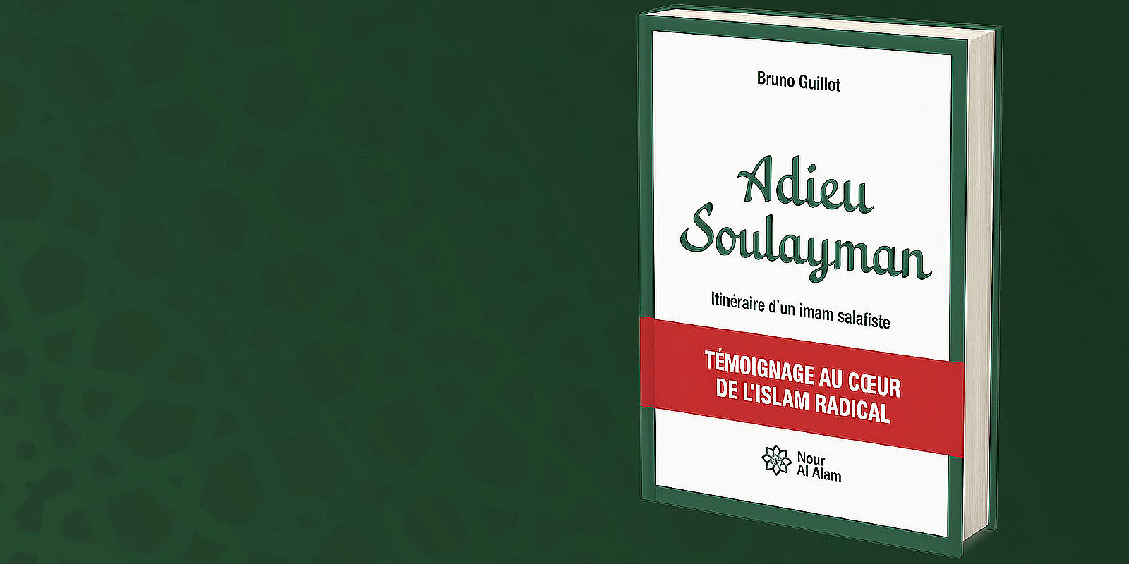 Adieu Soulayman, un livre choc qui peut bouleverser la France - à paraître le 29 août