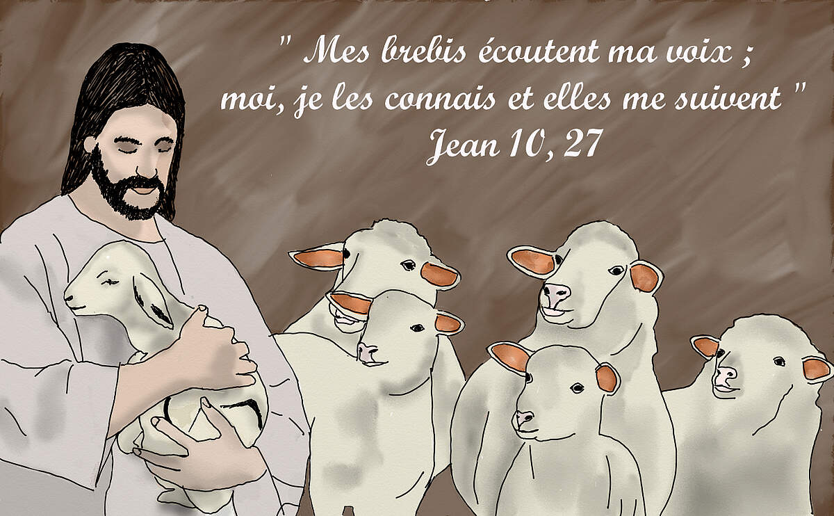 Jésus aujourd'hui : évangile et commentaire  FR-Evangile-Illustre-2018-04-24_web