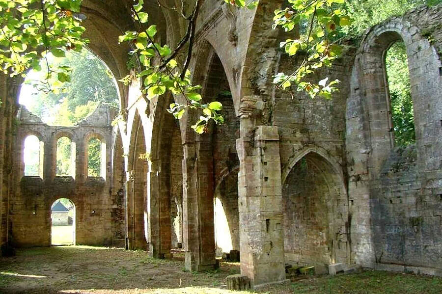 Jésus aujourd'hui : évangile et commentaire  Abbaye-3fontainesGIMP2